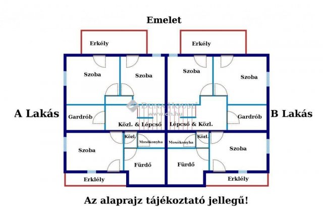 Eladó ikerház, Budapesten, XVIII. kerületben 260 M Ft, 8 szobás