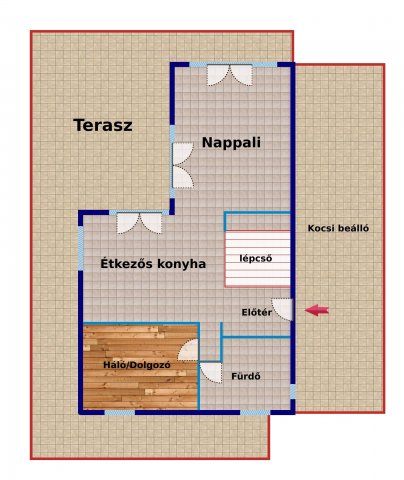 Eladó ikerház, Érden 129 M Ft, 4 szobás / költözzbe.hu