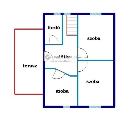 Eladó családi ház, Dunabogdányban 65 M Ft, 4+1 szobás