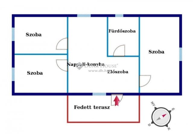 Eladó családi ház, Tóalmáson 24 M Ft, 2+2 szobás