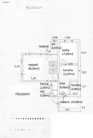 Eladó családi ház, Drégelypalánkon 21.9 M Ft, 3+1 szobás