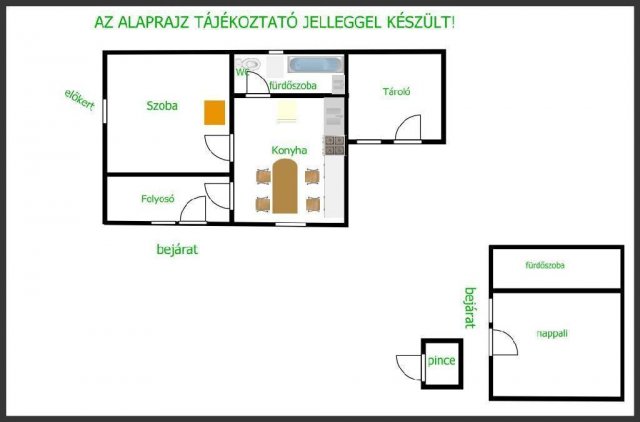 Eladó családi ház, Újfehértón 21.7 M Ft, 1 szobás