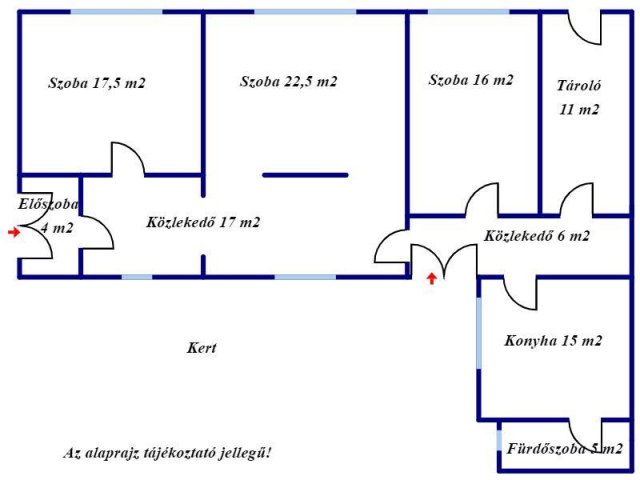 Eladó családi ház, Gyulán 17 M Ft, 3 szobás