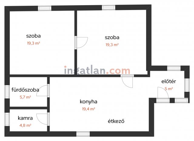 Eladó családi ház, Abában 29.9 M Ft, 2 szobás