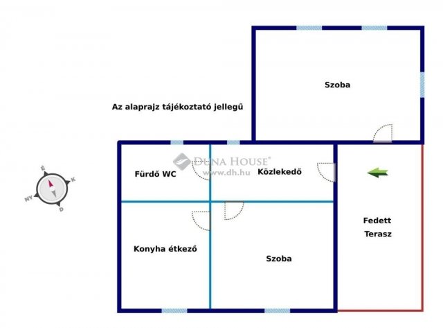 Eladó családi ház, Debrecenben 24 M Ft, 2 szobás