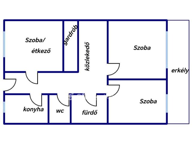 Eladó téglalakás, Egerben 69 M Ft, 2+1 szobás
