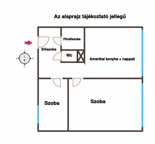 Eladó panellakás, Pécsett 42.9 M Ft, 3 szobás