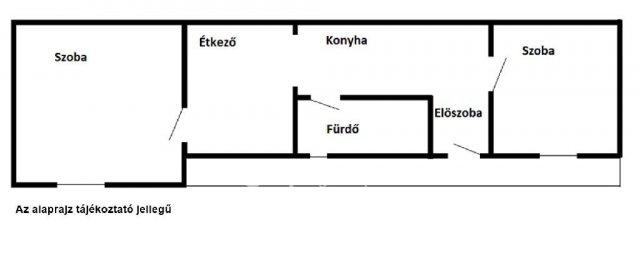 Eladó családi ház, Szigetszentmiklóson 54 M Ft, 2 szobás