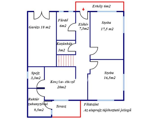 Eladó családi ház, Jászapátiban 32.9 M Ft, 5 szobás