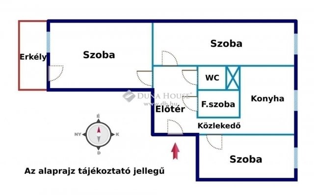 Eladó panellakás, Budapesten, XV. kerületben 63.9 M Ft, 3 szobás