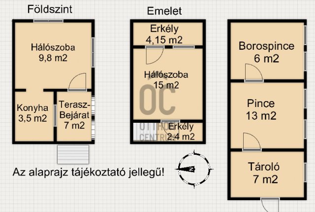 Eladó nyaraló, Nagykanizsán 10.5 M Ft, 2 szobás