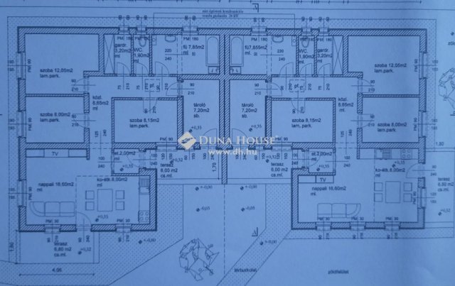 Eladó ikerház, Dabason 69.9 M Ft, 4 szobás / költözzbe.hu