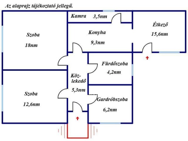 Eladó családi ház, Túrkevén 19.5 M Ft, 2 szobás