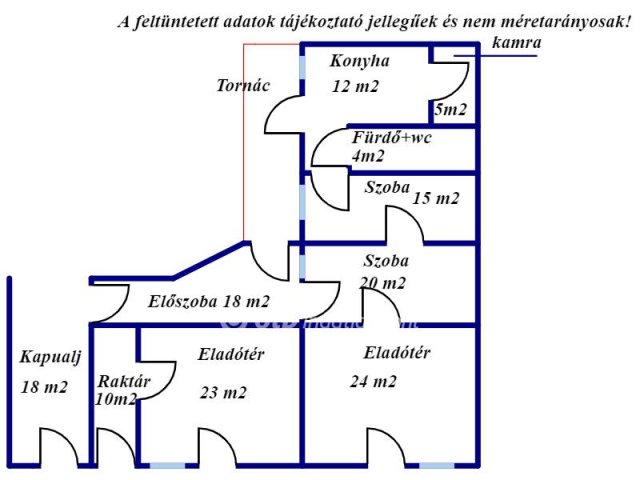 Eladó családi ház, Balassagyarmaton 39.9 M Ft, 3 szobás