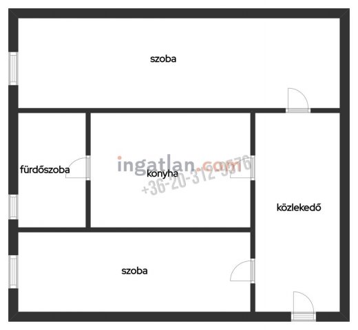 Eladó panellakás, Békéscsabán 23.5 M Ft, 1+1 szobás