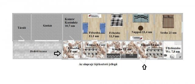 Eladó családi ház, Mezőtúron 27 M Ft, 1+2 szobás