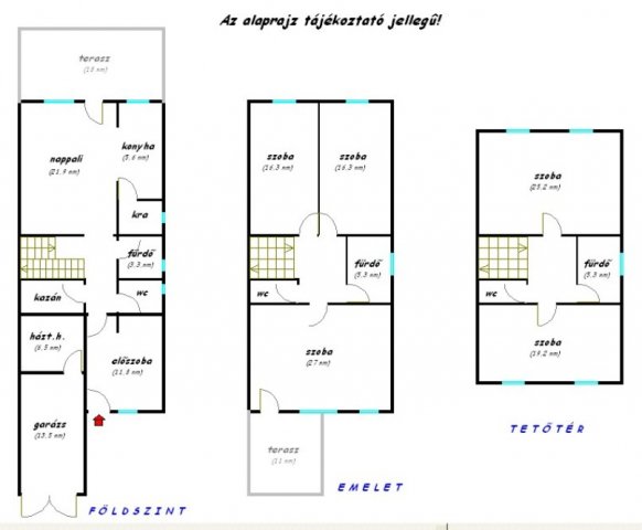 Eladó ikerház, Szegeden 69 M Ft, 6 szobás / költözzbe.hu