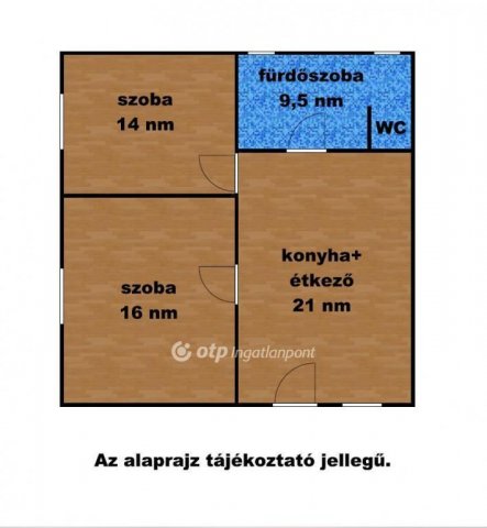 Eladó családi ház, Mezőtúron 6.8 M Ft, 2 szobás