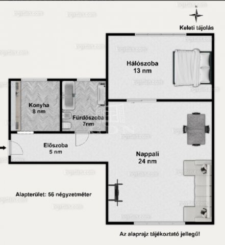 Eladó téglalakás, Budapesten, X. kerületben 61.9 M Ft