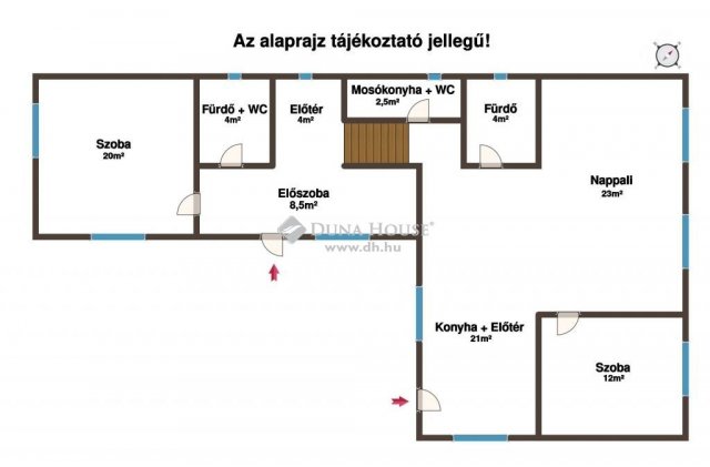 Eladó családi ház, Budapesten, XVIII. kerületben 99.9 M Ft