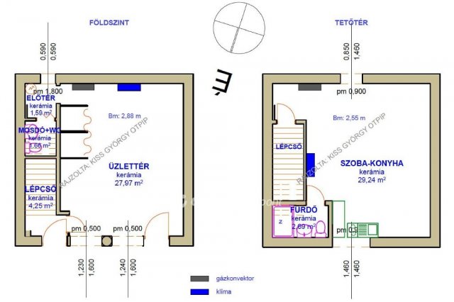 Eladó üzlethelyiség, Tiszafüreden 46 M Ft, 1 szobás