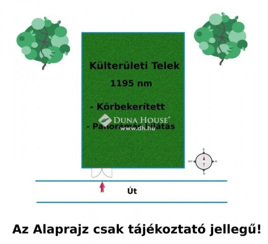 Eladó telek, Alsópetényen 10.9 M Ft / költözzbe.hu