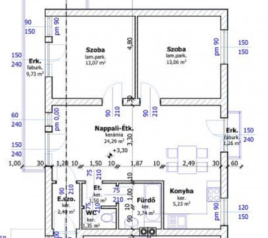 Eladó panellakás, Pásztón, Hunyadi utcában 45 M Ft, 3 szobás