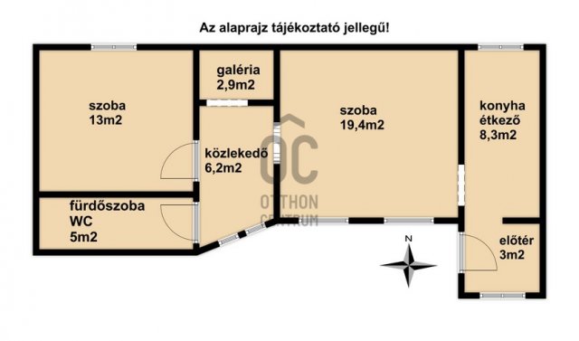 Eladó téglalakás, Letenyén 7.5 M Ft, 2 szobás
