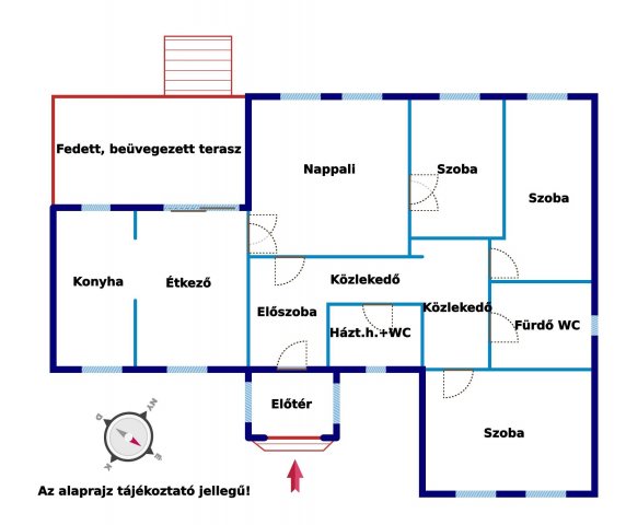 Eladó családi ház, Zsirán 91 M Ft, 4 szobás