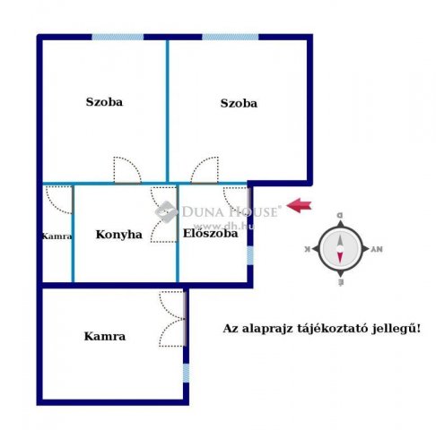 Eladó családi ház, Kehidakustányban 15 M Ft, 2 szobás