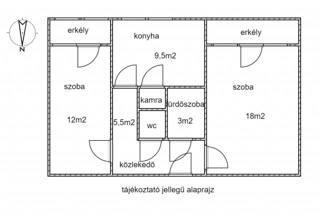 Eladó panellakás, Nagykanizsán 21.5 M Ft, 2 szobás