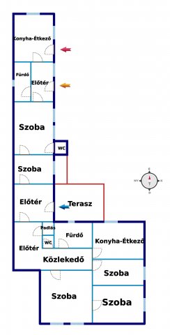 Eladó családi ház, Kiskunfélegyházán 48.9 M Ft, 5 szobás