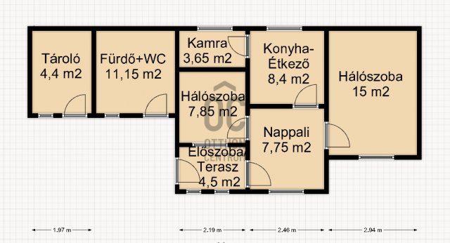 Eladó családi ház, Nagykanizsán 16.9 M Ft, 2 szobás