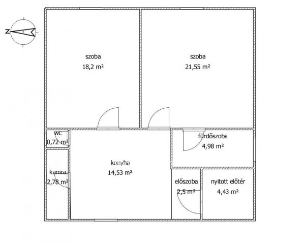 Eladó családi ház, Villányban 22.9 M Ft, 2 szobás