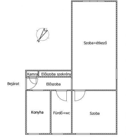 Eladó téglalakás, Tatabányán 31.9 M Ft, 2 szobás