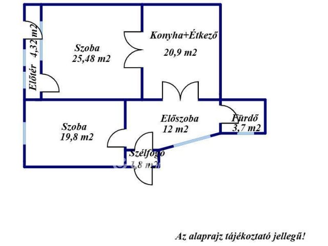 Eladó téglalakás, Békéscsabán 28 M Ft, 2 szobás