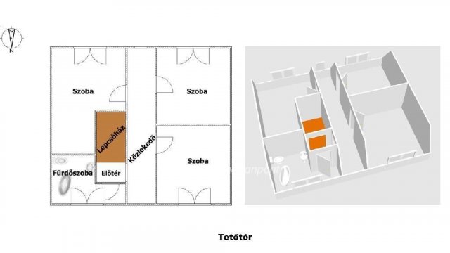 Eladó sorház, Egerben 70 M Ft, 4 szobás / költözzbe.hu