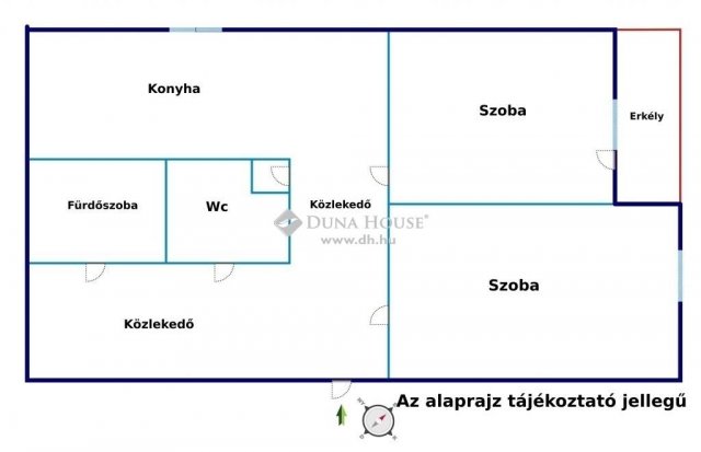 Eladó panellakás, Cegléden 32.9 M Ft, 2 szobás