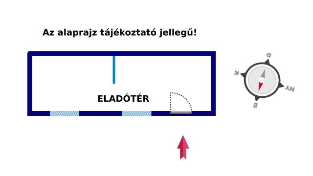 Eladó üzlethelyiség, Budapesten, XI. kerületben 18.5 M Ft