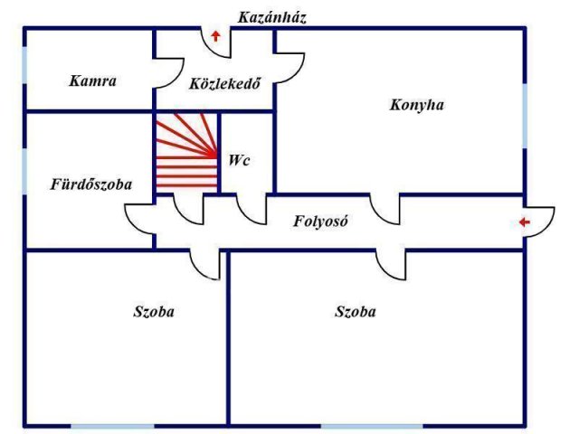 Eladó családi ház, Kunszentmártonban 21.99 M Ft, 3 szobás