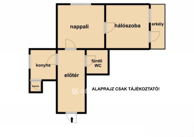 Eladó téglalakás, Budapesten, X. kerületben 44.5 M Ft, 2 szobás