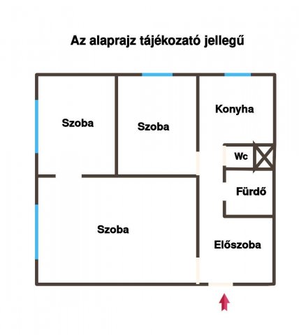 Eladó panellakás, Budapesten, XV. kerületben 64.9 M Ft, 3 szobás