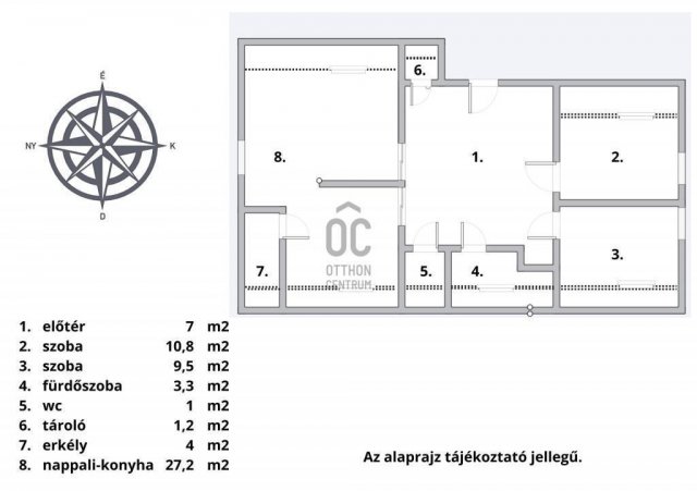 Eladó téglalakás, Budapesten, XXII. kerületben 95 M Ft, 3 szobás