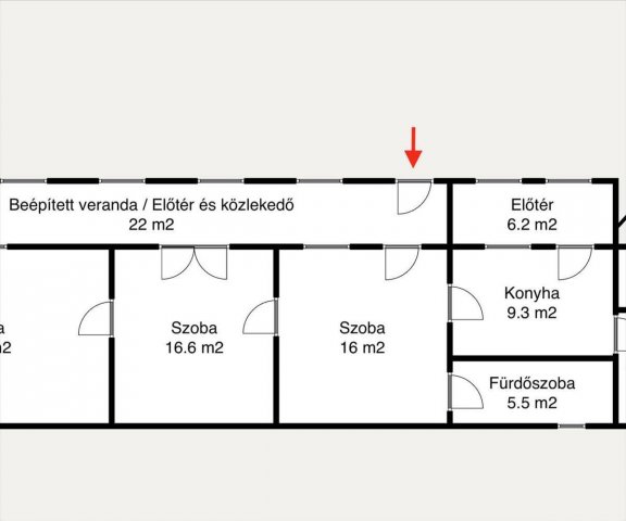 Eladó családi ház, Tereskén 14 M Ft, 3 szobás