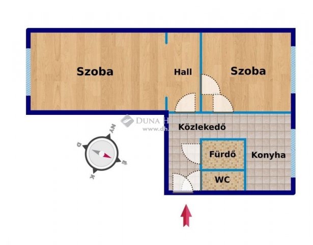 Eladó panellakás, Székesfehérvárott 34.9 M Ft, 2 szobás