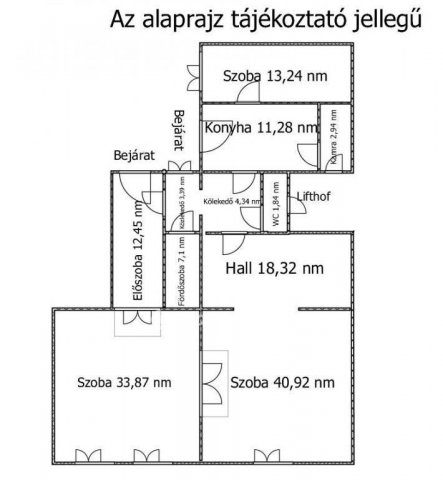 Eladó téglalakás, Budapesten, IX. kerületben 150 M Ft, 3 szobás