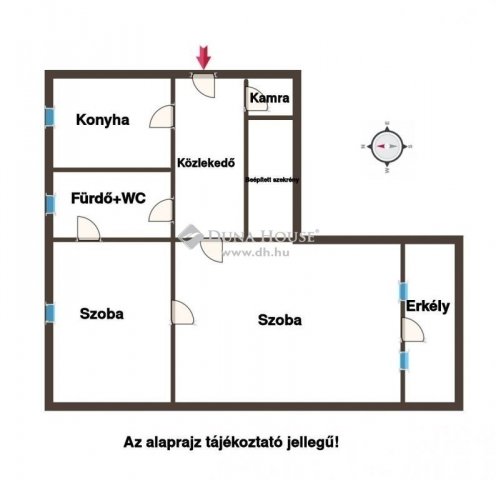 Eladó téglalakás, Zalaegerszegen 29.5 M Ft, 2 szobás