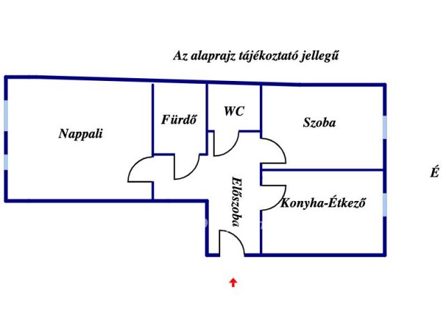 Kiadó téglalakás, albérlet, Nyíregyházán 200 E Ft / hó