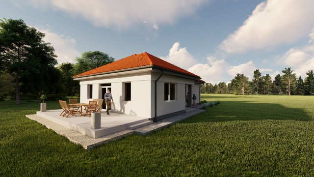 Eladó családi ház, Jakabszálláson 74.9 M Ft, 3+1 szobás