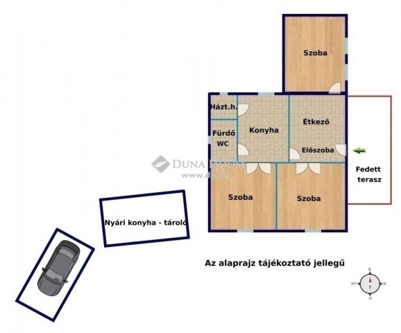 Eladó családi ház, Szigetszentmiklóson 79.9 M Ft, 3 szobás